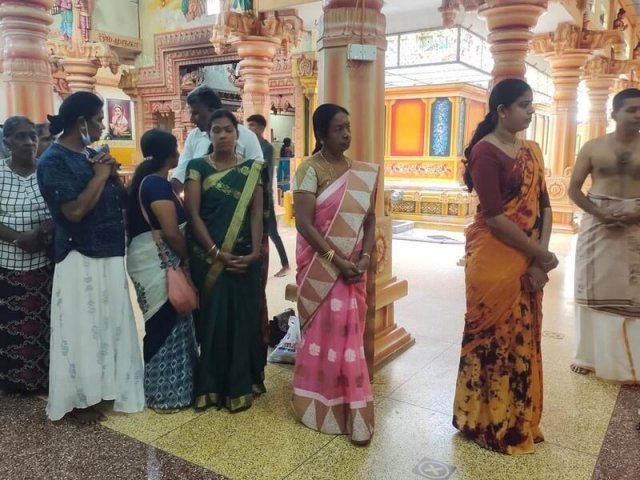 Special prayer in Kandasamy Temple for Elders Day-12.10.2022